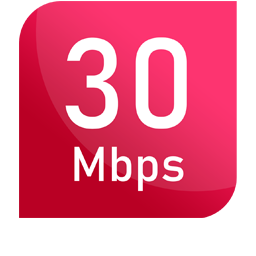 Kecepatan 30 Mbps